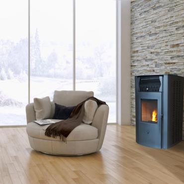 Poêle à granulés Strauss Pure 10kw V2 ED Anthracite