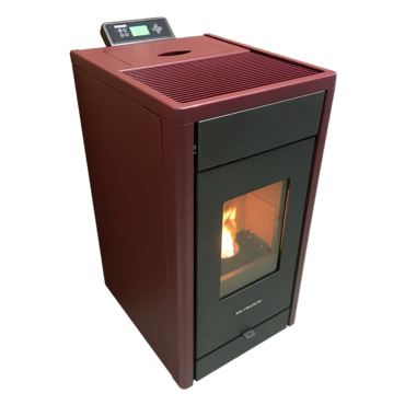 Poêle à granulés Strauss Classic 8.5kw Bordeaux