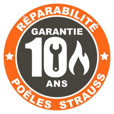 Poêle à granulés Strauss ALPES 9.5kw V2 ED