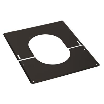 PLAQUE DE FINITION 125 0/30° NOIR MAT